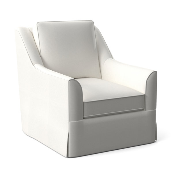 Wayfair Custom Upholstery™ Bella Upholstered Swivel Armchair & Reviews